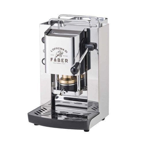 Image of FABER Macchina da Caffè Espresso Automatica Pro Total Serbatoio 1.3 Lt. Potenza 500 Watt Colore Acciaio Inox